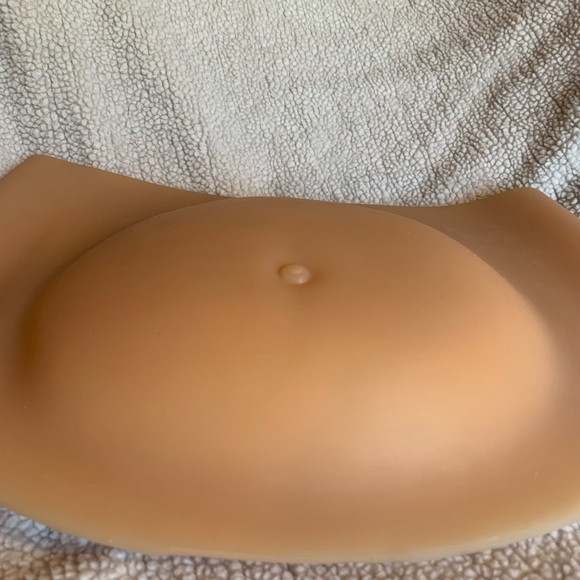 Silicone Pregnancy Belly Band, XS-Small, 3 months appearance, hook & loop - Picture 5 of 7